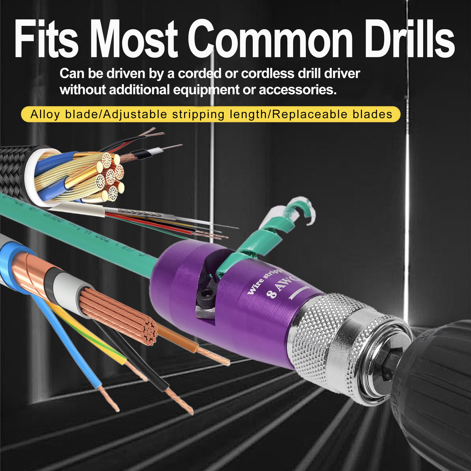 HuuiotPdd drill-compatible tool set enabling quick repairs and upgrades.