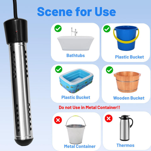 HUVOPUMO lightweight portable heater ready for travel or camping