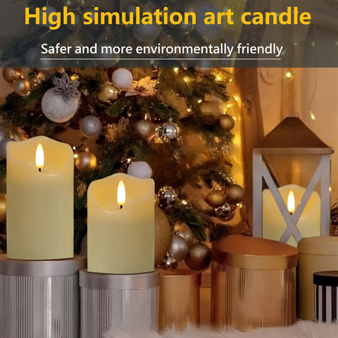 HVOPGEEUAN candle in a votive holder adds subtle warmth to a centerpiece.