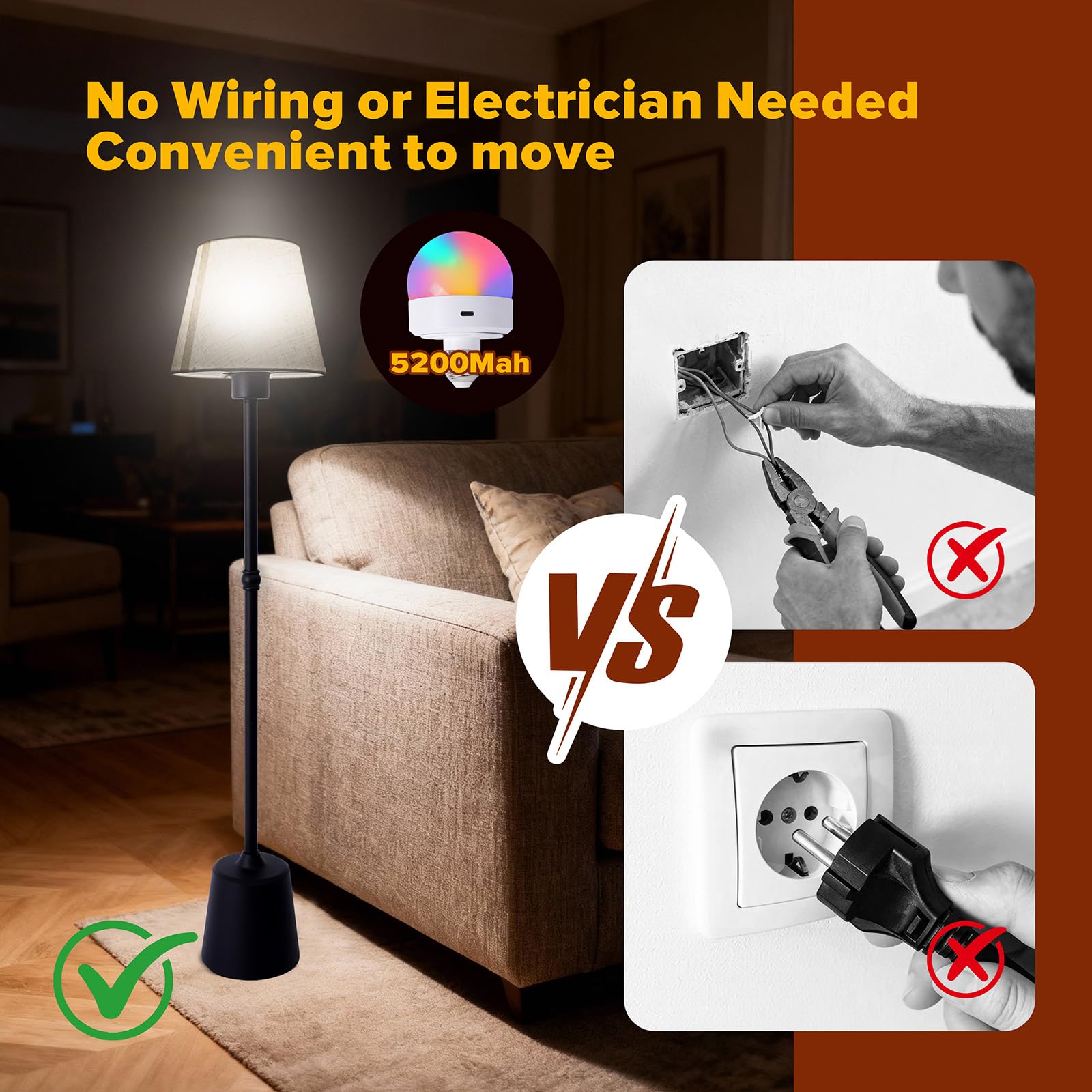 HWTDJJY timer function helps save energy in living room and bedroom