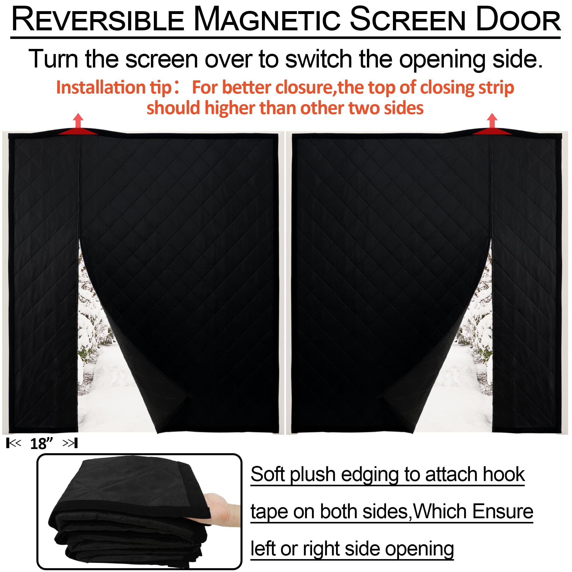 HxLmn left-right opening design adapts to handle position for convenience.
