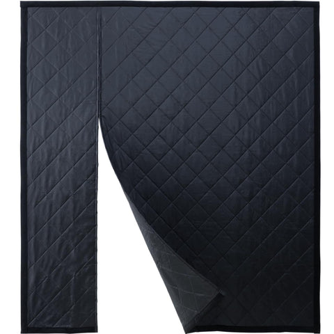 HxLmn reversible door curtain main view shows weatherproof insulation.