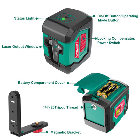 HYCHIKA magnetic mount enables quick positioning on metal surfaces.