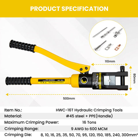 C-style head side-entry design shown for easy access during on-site crimping