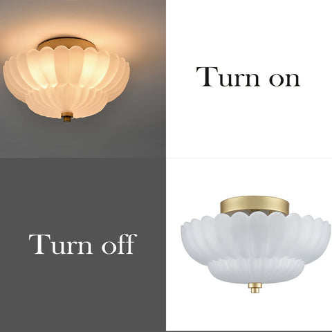 HYDELITE ETL-certified ceiling light ensures safe use in kitchen or entryway.
