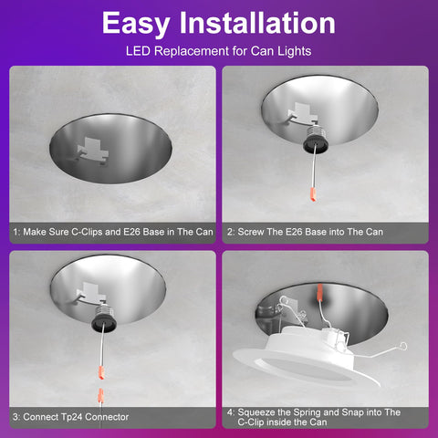 HYDONG smart downlight Alexa compatibility enables voice control.