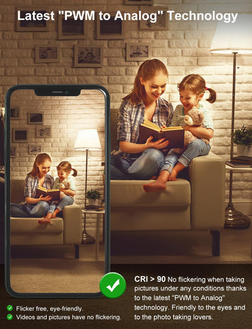 HYDONG bluetooth-5.0 bulbs synchronize multiple units for cohesive lighting.