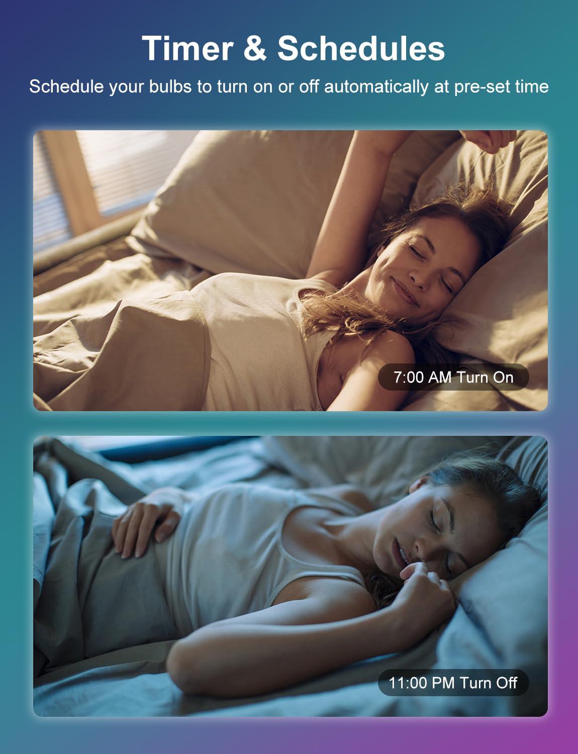 HYDONG BRmesh app interface enabling scenes and music-driven lighting.
