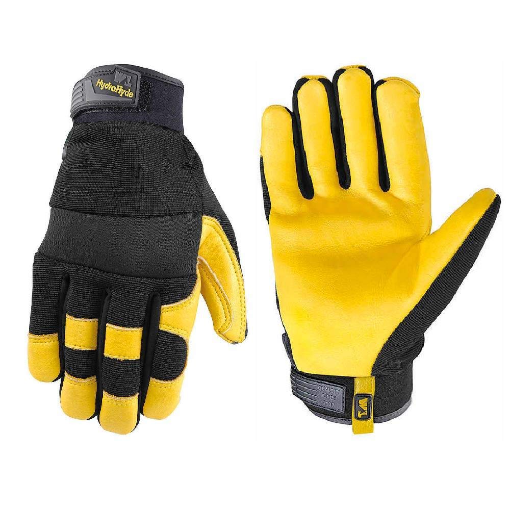 Hydra Hyde WelllsLamont leather work gloves pack for durable, versatile protection.