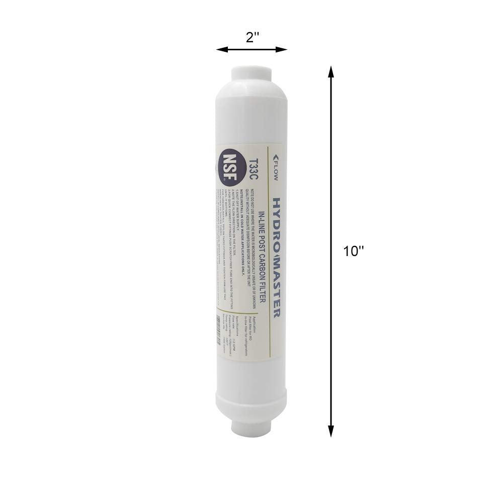 HYDRO MASTER filter package contents include connectors for fast setup.