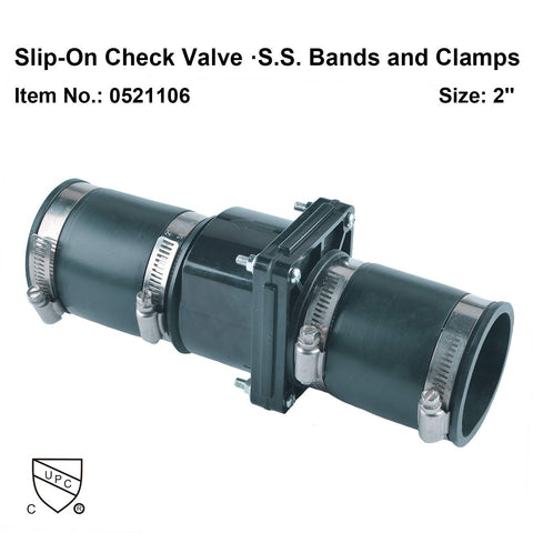 HYDRO MASTER stainless steel clamps and fasteners resist corrosion
