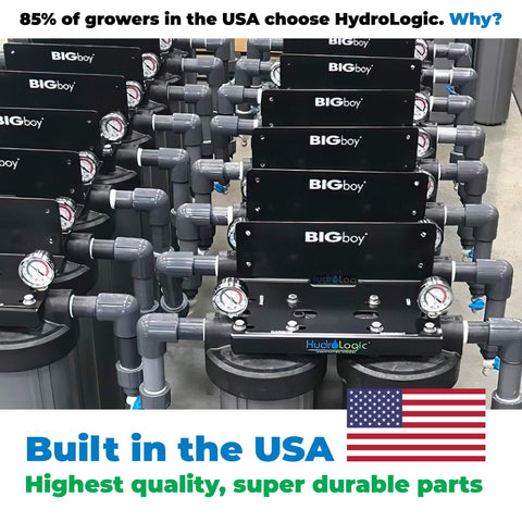 HydroLogic Stealth-RO150 drain-tube, waste water routing for efficiency.