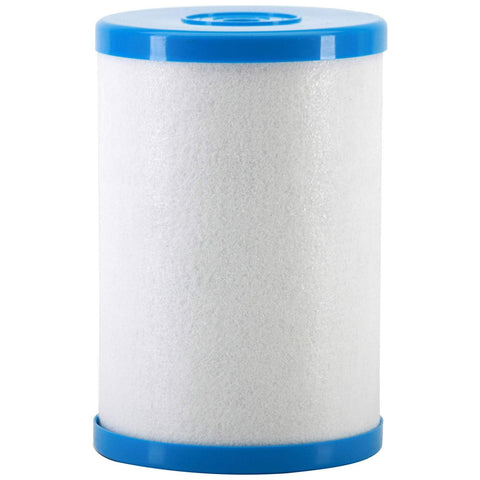 Hydronix HG-CB6 Hydro Guard carbon block filter reduces chlorine and odor in MP systems.