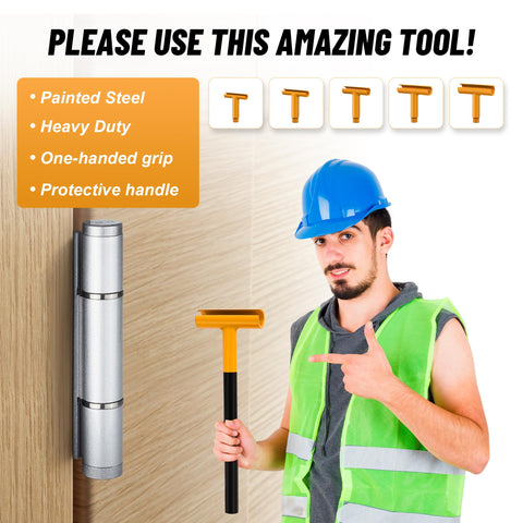 Hyfico Compact Hinge Gap Tool fits easily in toolkits for on-site fixes