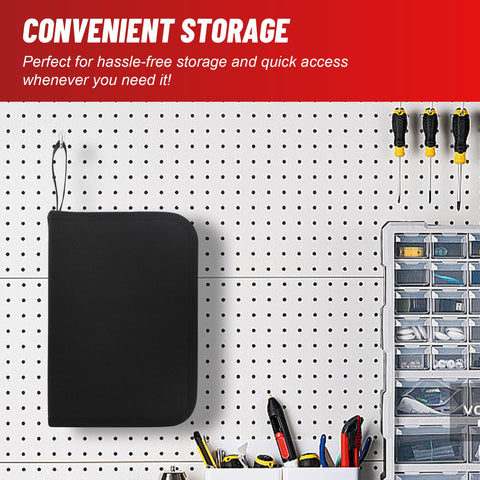 Compact, lightweight design for easy storage and quick access.