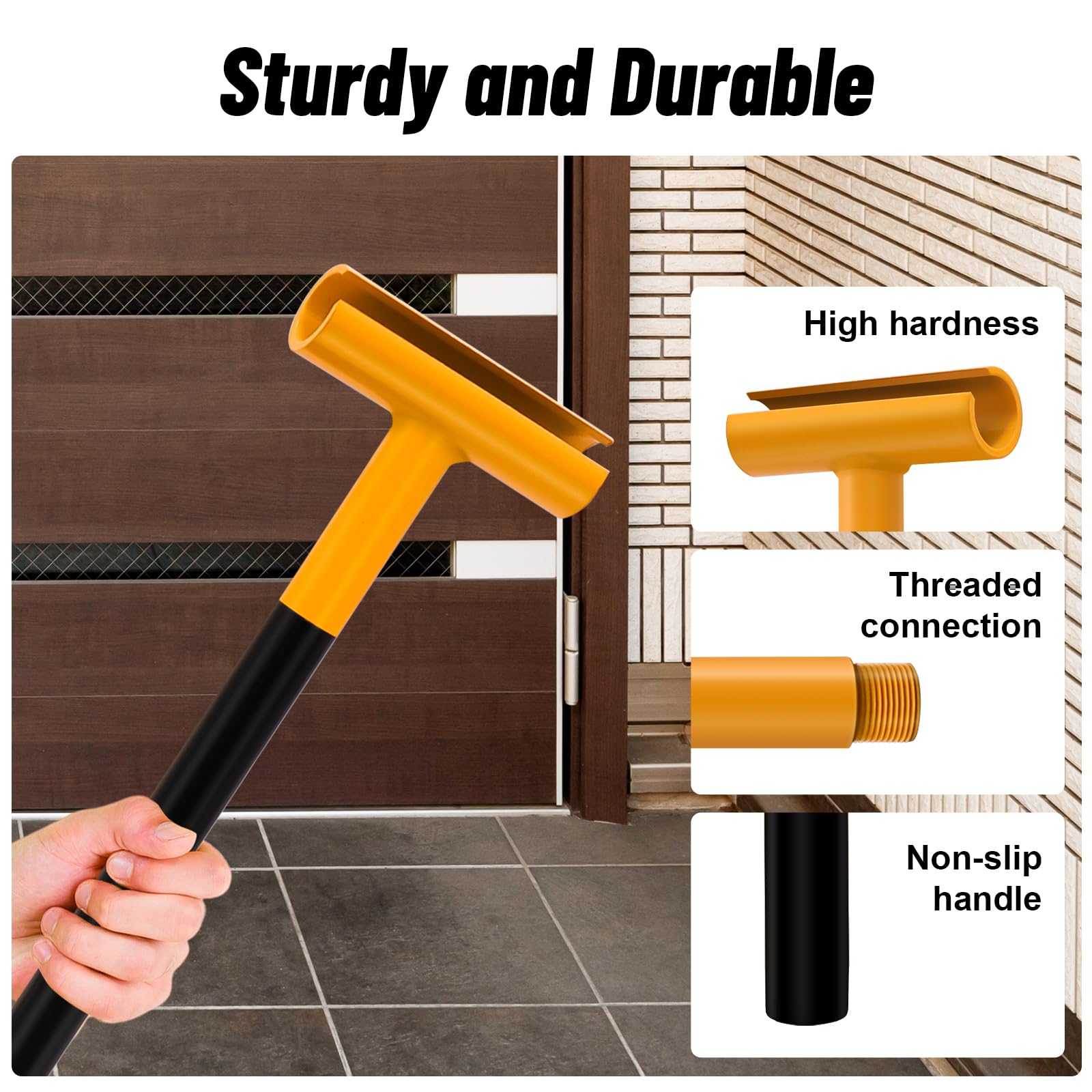 Hyfico Heavy-Duty Steel Construction withstands frequent hinge maintenance tasks