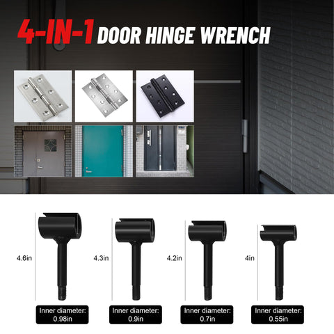 Ideal for both home and business doors and frames.