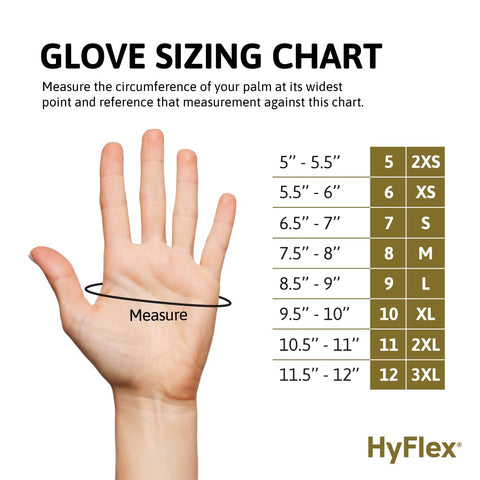 HyFlex 11-840 three-pair pack ideal for automotive and fabrication work.