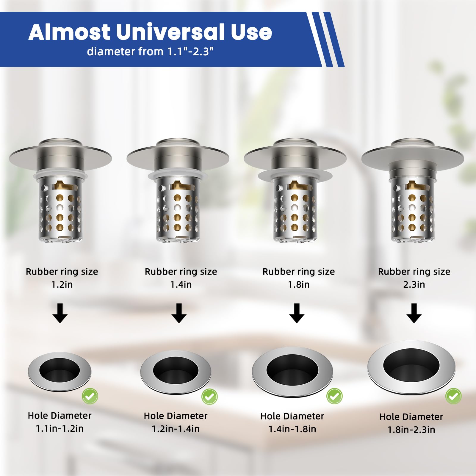 Hygie Rinse tool-free installation for a quick, mess-free upgrade.