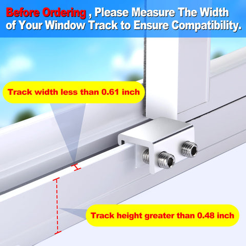 HYIEOU easy three-step installation shown without tools.