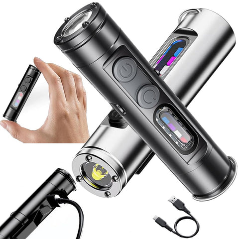 HYJXDLLS Taclite Mini EDC flashlight ideal for camping and emergencies