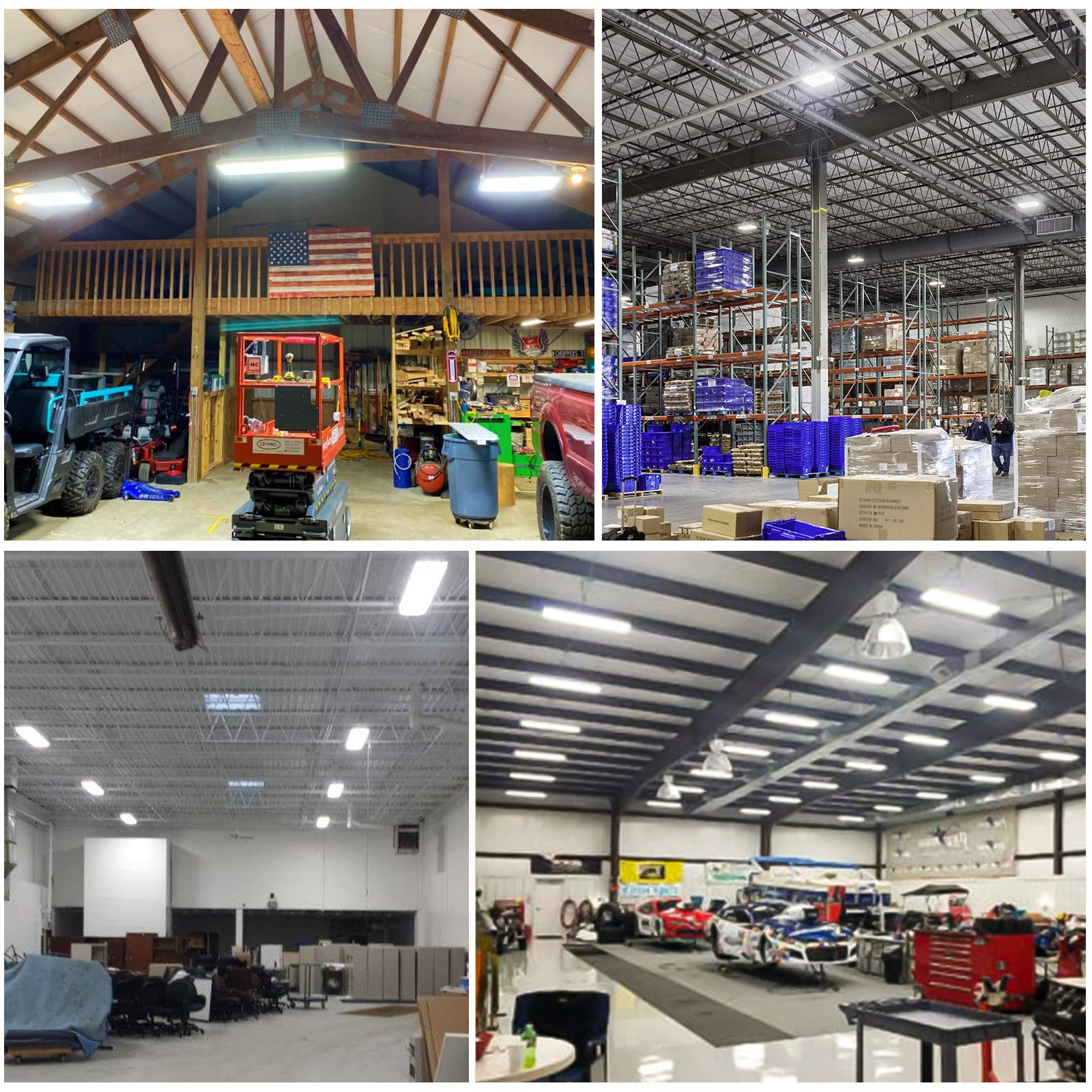 Hykolity 0-10V dimmable high bay enables flexible lighting control.