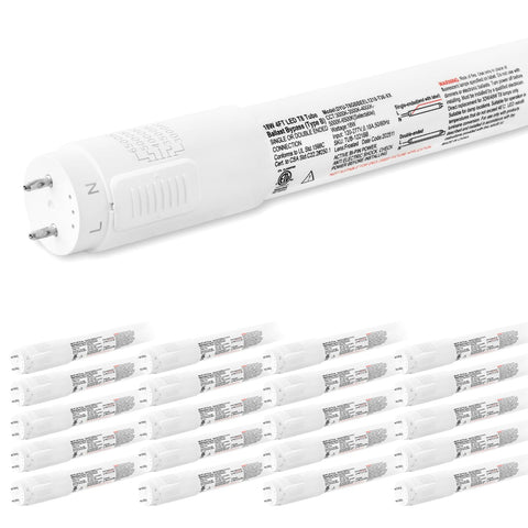 Hykolity ballast-bypass T8 LED tube with five color temperatures.