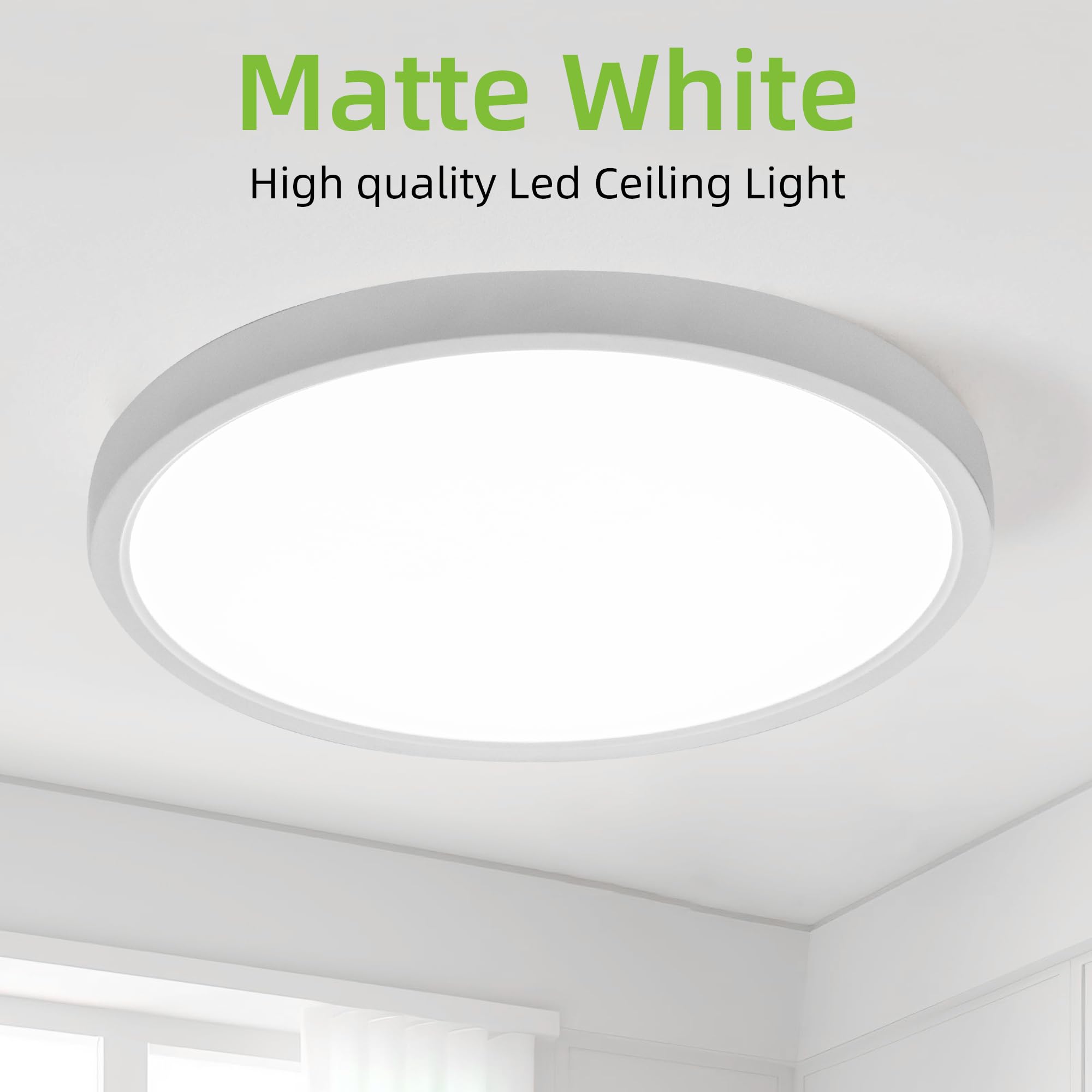 hykolity panel light showing slide-and-lock mounting for safe installation.