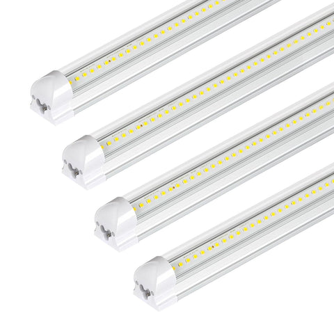 hykolity 30W LED shop light, front view, bright task lighting for garages.