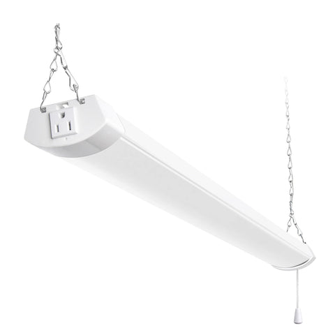 Hykolity 4ft LED shop light with bright 8000lm for clearer workspace