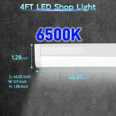 Hykolity 4ft T5 LED weighs 0.8 lb per unit for flexible installation.