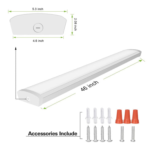 Hykolity color temperature switch helps set warm to daylight ambience