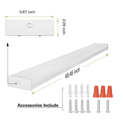 Hykolity wraparound light suited for kitchens and offices with flexible lighting.