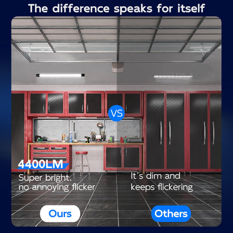 hykolity 4ft linkable connectors to expand lighting across large areas