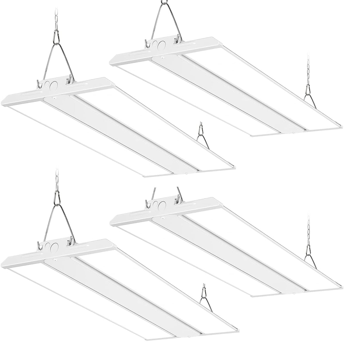 Hykolity 4-pack high bay light box demonstrates sturdy packaging for quick warehouse prep.