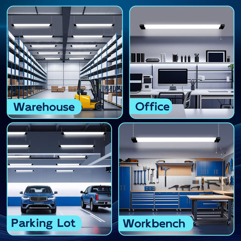 Hykolity 5-year warranty LED shop light for long-term support