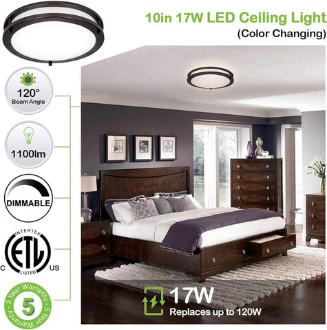 Hykolity 5CCT adjustable color temperature for warm to daylight ambiance.