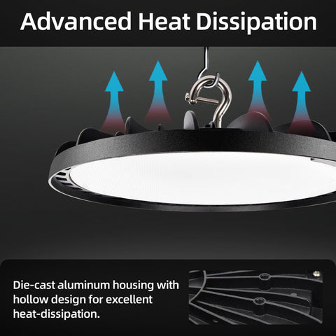 Hykolity includes a 5ft extension cord for easy power access.