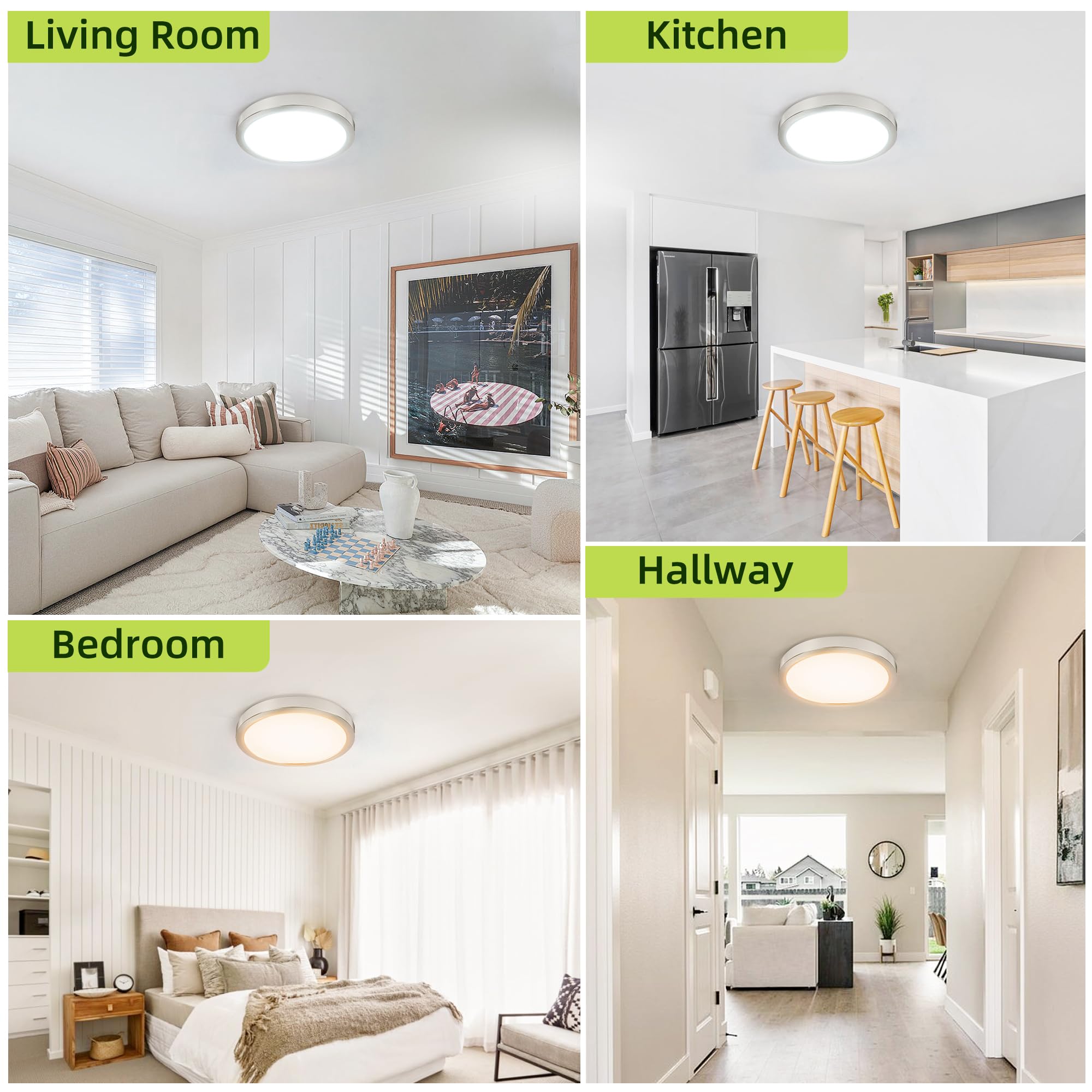 Hykolity 18W 1800lm output for bright, versatile spaces.