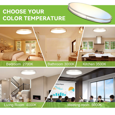 hykolity brushed nickel finish oval light with durable, modern look.