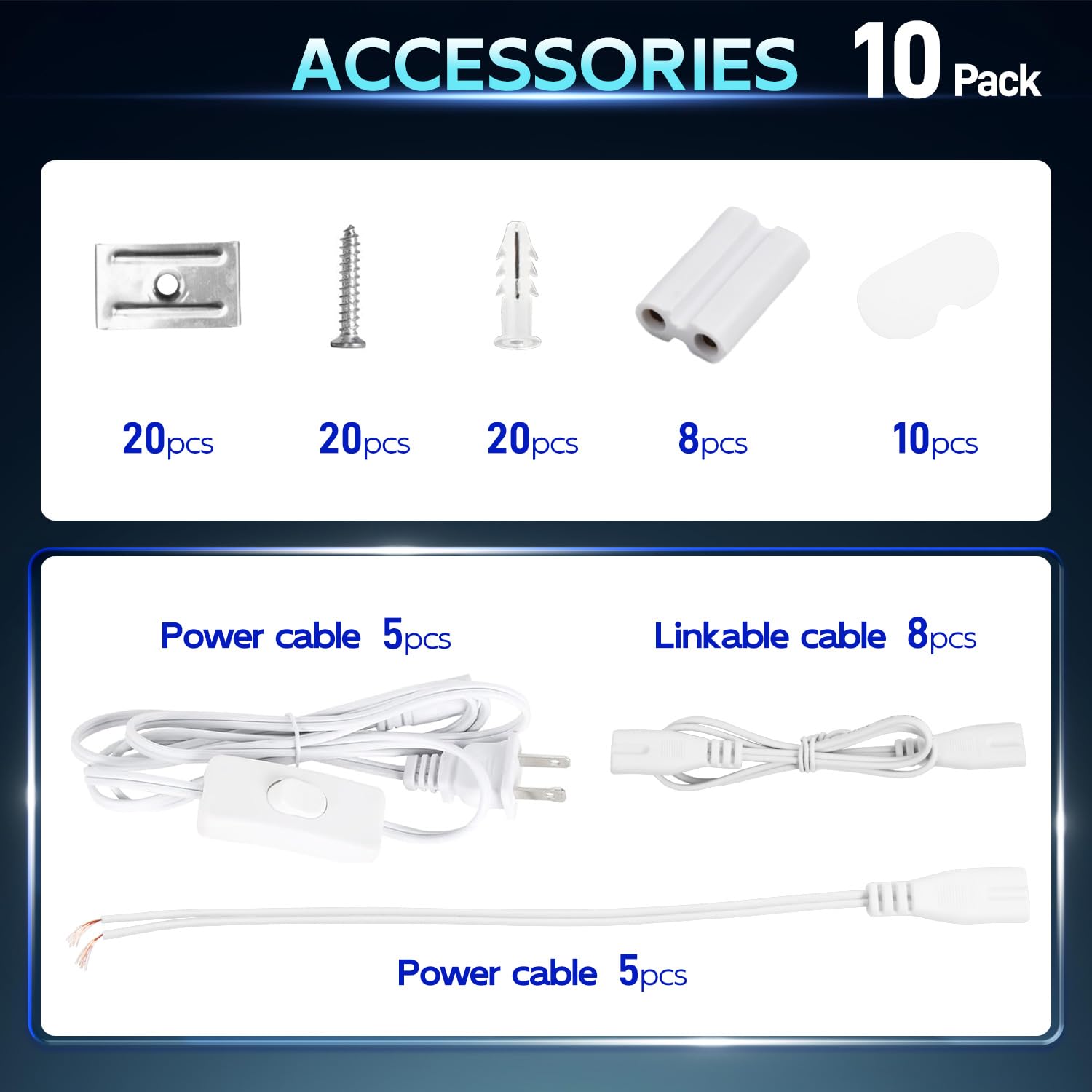 Hykolity built-in on/off switch for easy control
