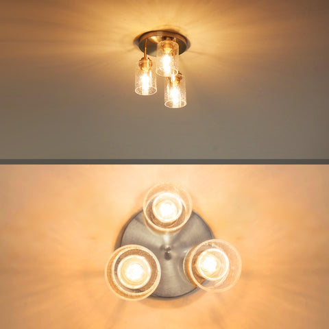 Hykolity e26-socket-3-light-setup allows versatile bulb choices and dimming.