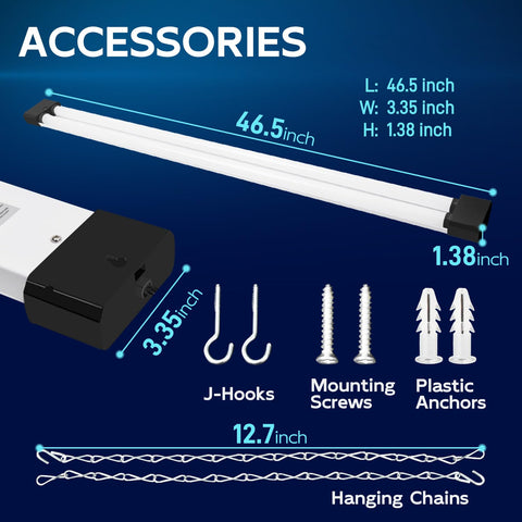 Hykolity ETL-certified LED shop light for safety and reliability