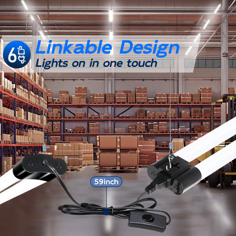 hykolity ETL certified shop light label ensuring safety and reliability