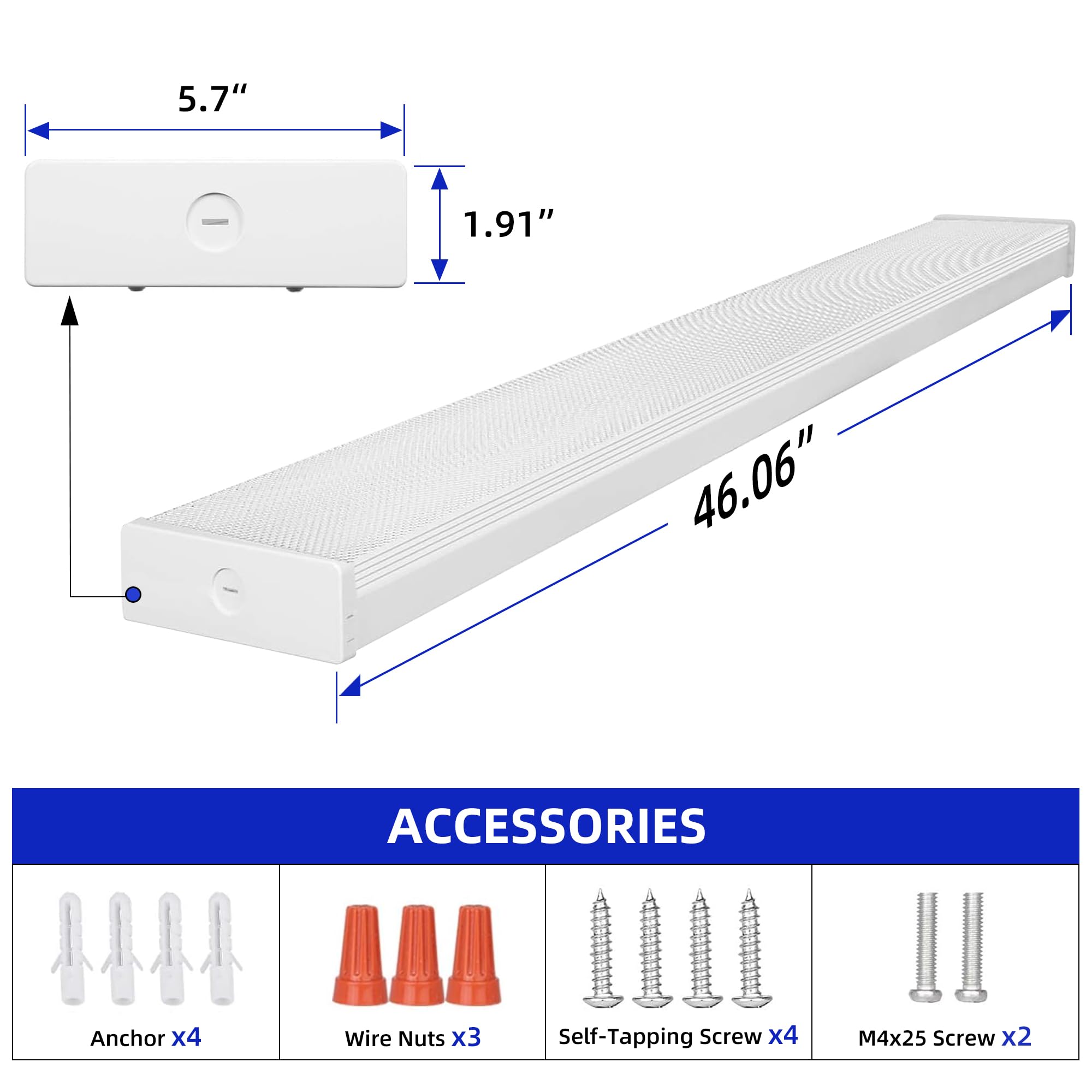 Hykolity flush-mount installation for seamless ceiling integration