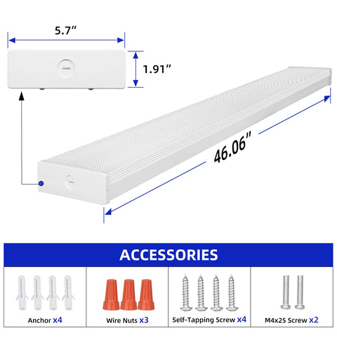 Hykolity flush-mount installation for seamless ceiling integration