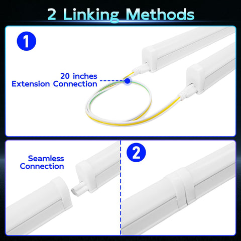 Hykolity plug-and-play with built-in on/off switch simplifies setup.