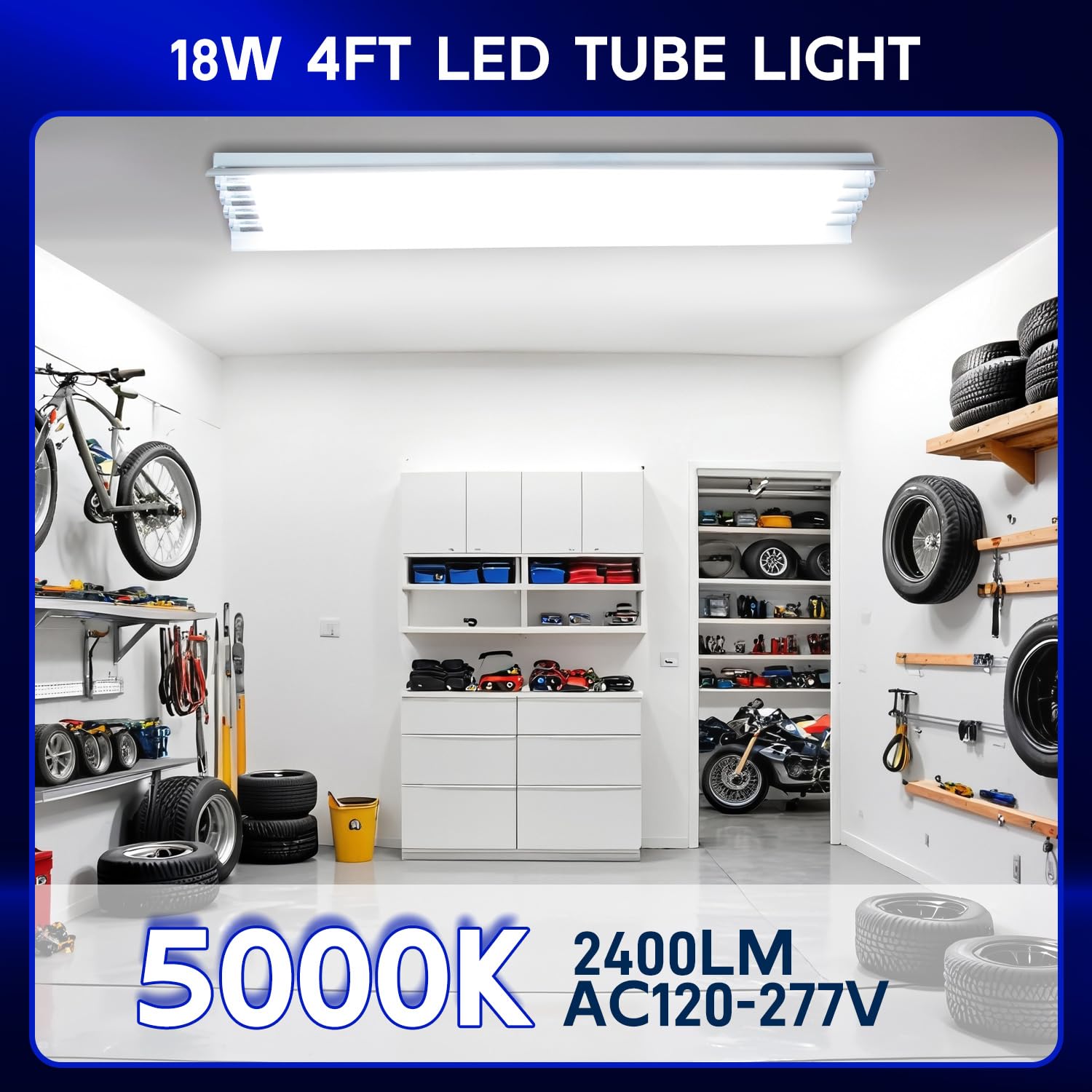 Hykolity LED T8 replacements for fluorescent T8/T10/T12 fixtures.