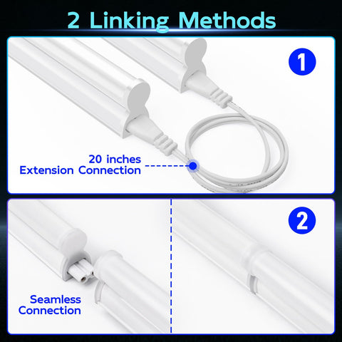 Hykolity lightweight 0.8 lb per light for simple mounting