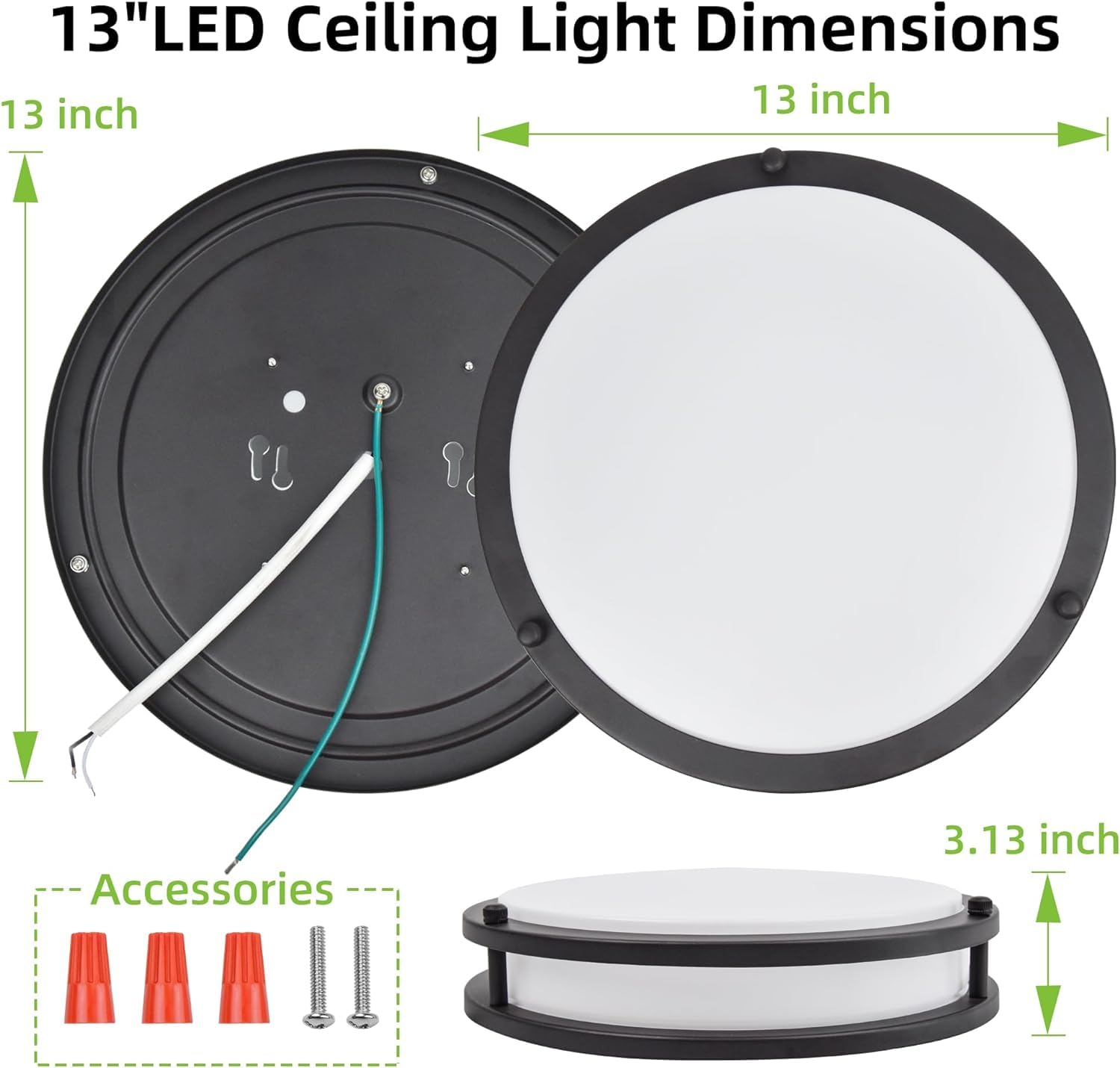 hykolity Saturn 5CT color temperature chart highlights warm to daylight options.